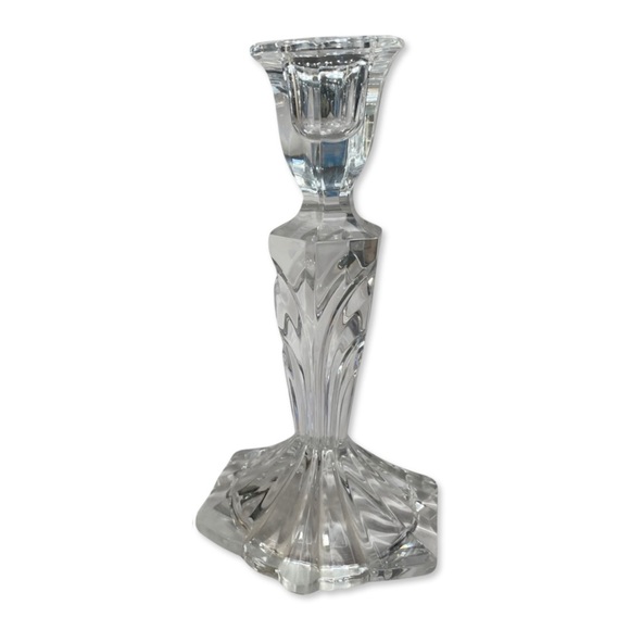 FIFTH Ave Lead Crystal Candle Holders Pair Set - 7 inches - Picture 6 of 6
